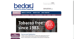 Desktop Screenshot of bedardpharmacy.com