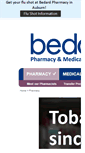 Mobile Screenshot of bedardpharmacy.com